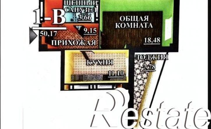 1-комн квартира проезд Воробьёва, 5А,  д. 5А
