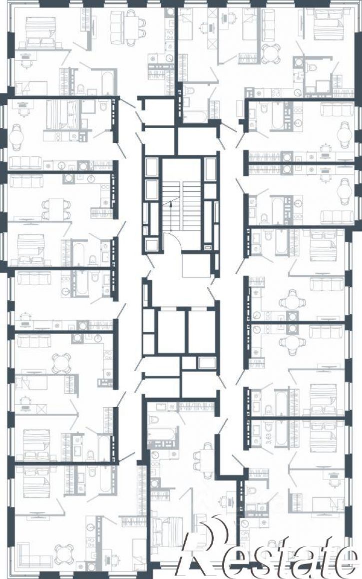 3-комн квартира в новом доме Боевая улица, 128,  д. 128