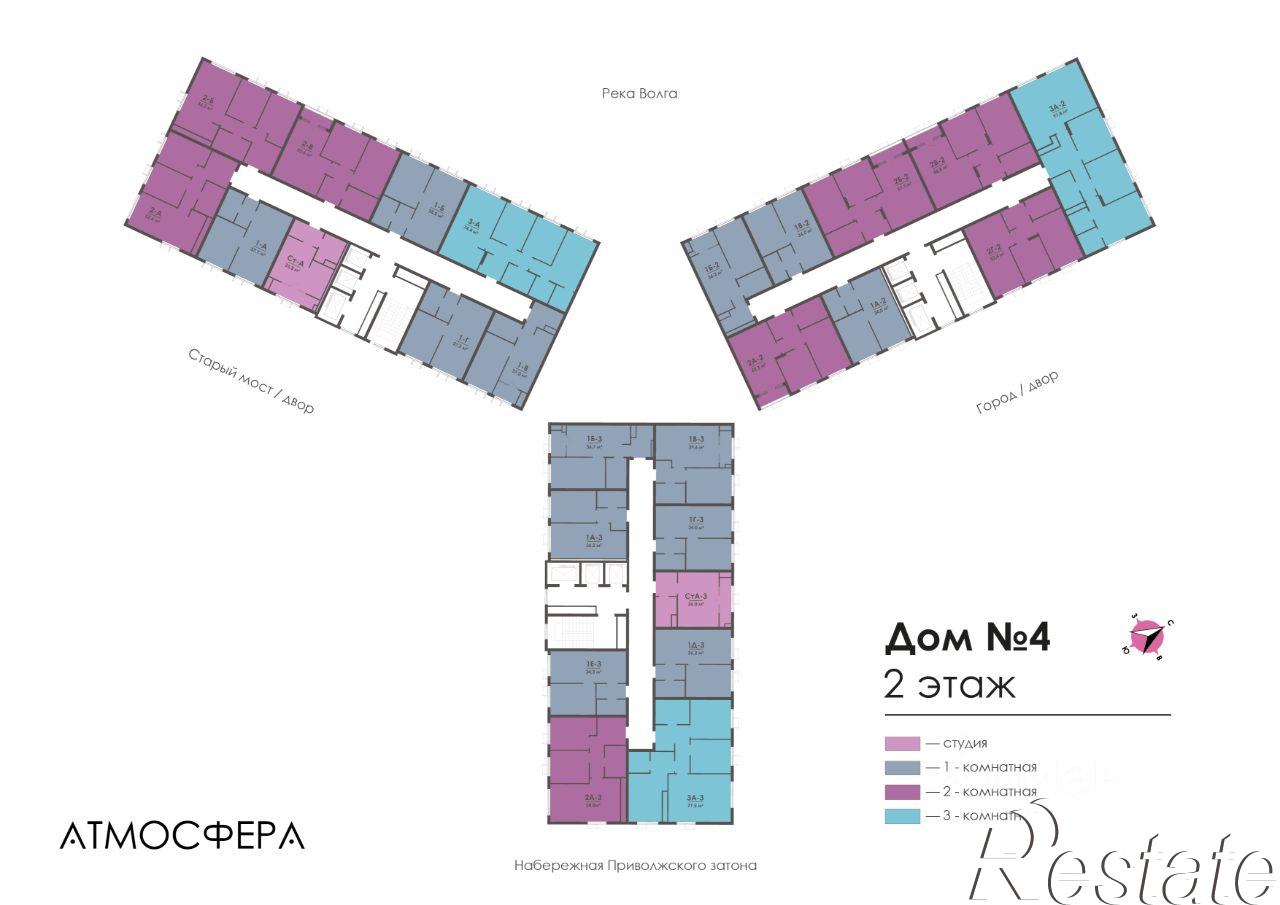 Купить квартиру за 17 380 400 рублей на улица Бехтерева, 2В