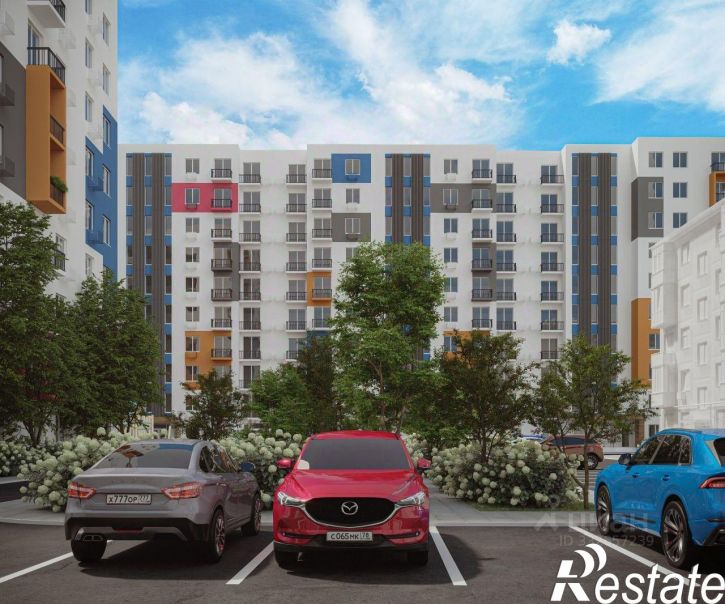 1-комн квартира в новом доме улица Адмирала Нахимова, 141Б,  д. 141Б