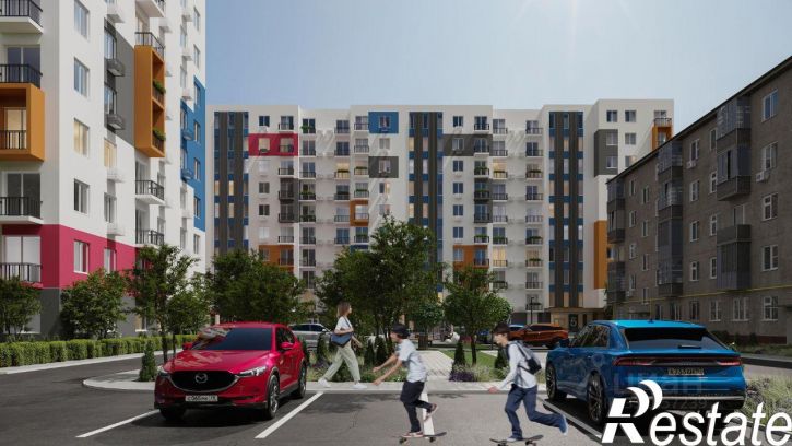 1-комн квартира в новом доме улица Адмирала Нахимова, 141Б,  д. 141Б